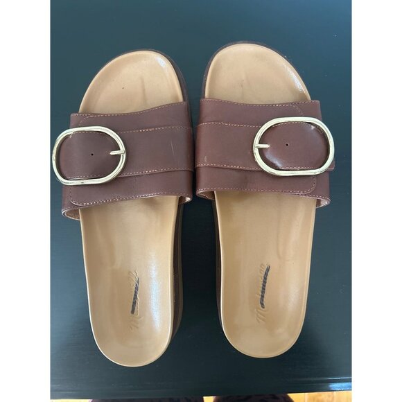 Madewell NK022 The Dayna Buckle-Strap Sandals, Size 7H - Picture 3 of 7